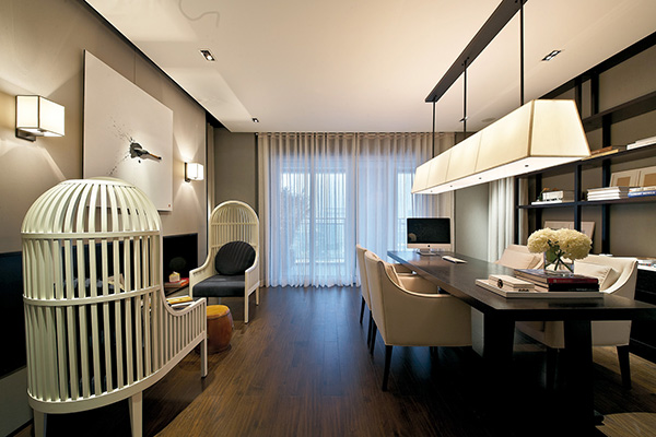 新中式裝修，會舍裝修設(shè)計(二)