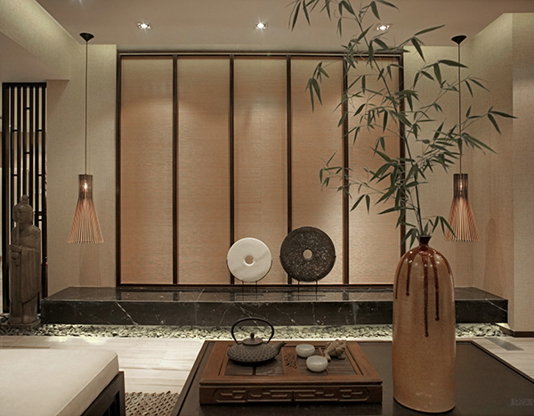 新中式裝修，會(huì)舍裝修設(shè)計(jì)(三)