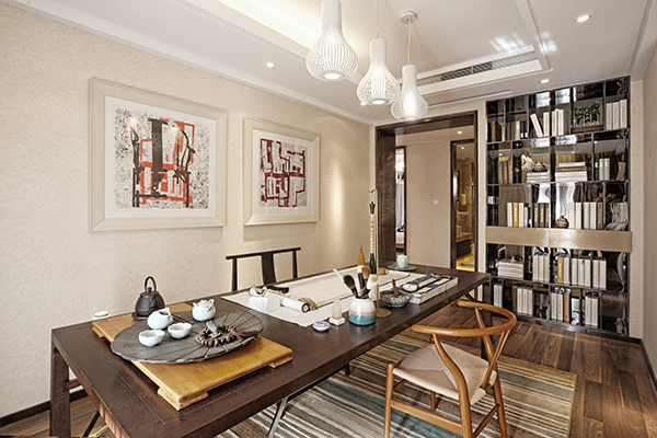 新中式裝修，會舍裝修設(shè)計(五)
