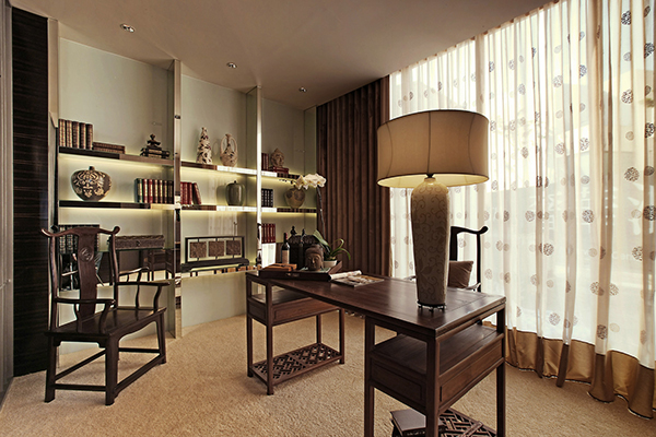 新中式裝修，會舍裝修設(shè)計(jì)(八)