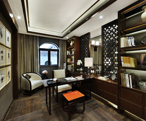 新中式裝修，會舍裝修設(shè)計(十三)