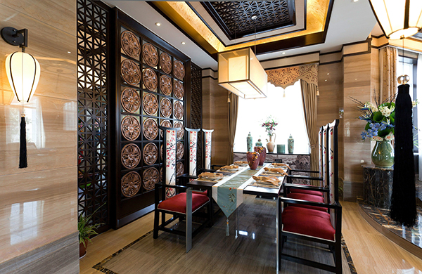 新中式裝修設(shè)計，會舍裝修設(shè)計(四)