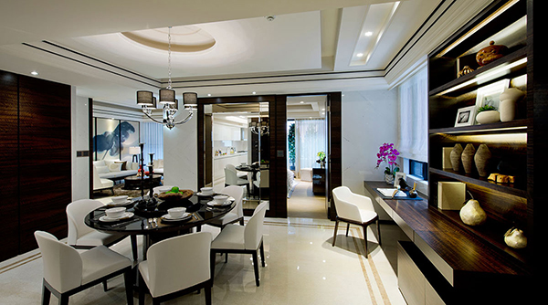 新中式裝修設(shè)計，會舍裝修設(shè)計(五)