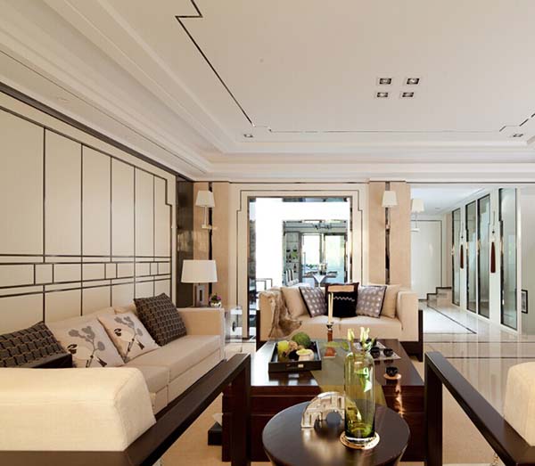 新中式裝修設(shè)計(jì)，會(huì)舍裝修設(shè)計(jì)圖（一）