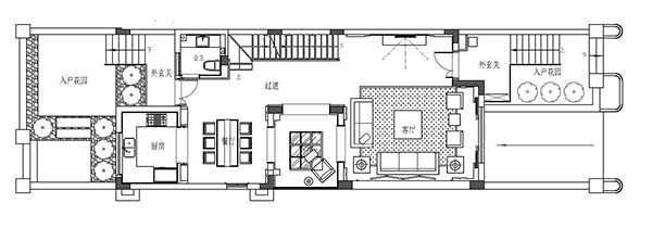 新中式裝修設(shè)計，會舍裝修設(shè)計圖（一）