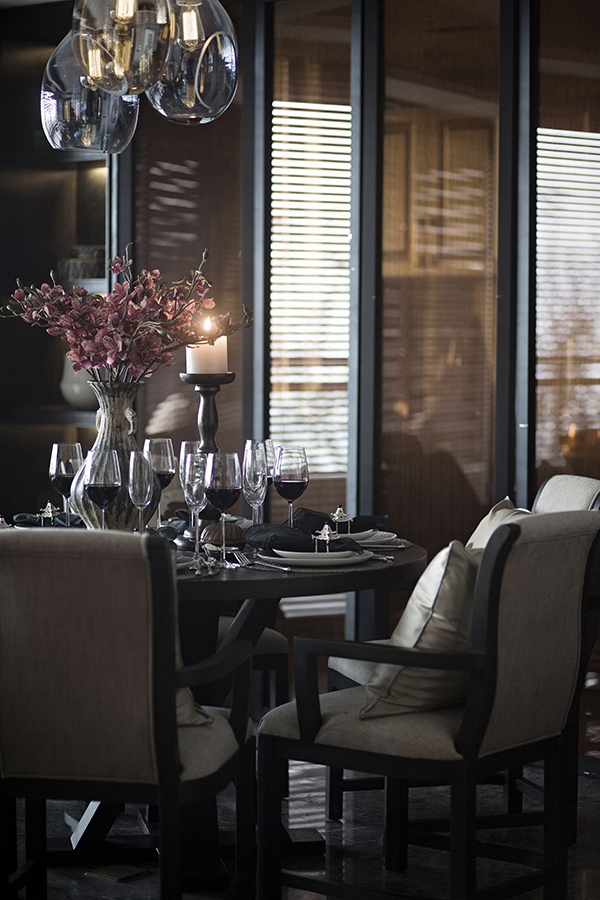 新中式會舍裝修設計樣板圖