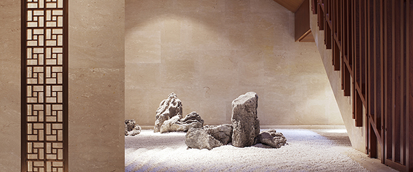 新中式裝修設(shè)計，會舍裝修設(shè)計圖(二)