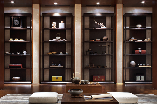 新中式裝修設(shè)計，會舍裝修設(shè)計圖(二)