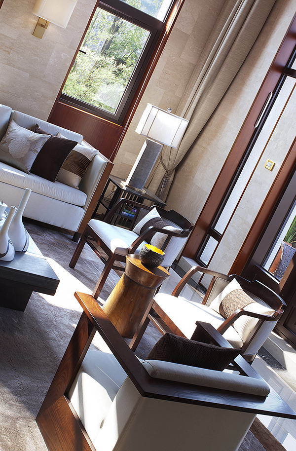 新中式裝修設(shè)計(jì)，會(huì)舍裝修設(shè)計(jì)圖(二)