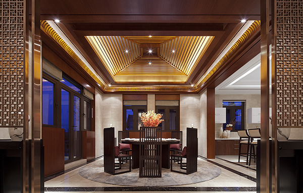 新中式裝修設(shè)計(jì)，會(huì)舍裝修設(shè)計(jì)圖(二)