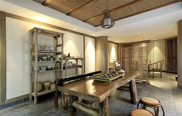 新中式裝修設計，會舍裝修設計圖(五)