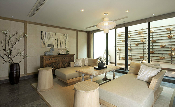 新中式裝修設計，會舍裝修設計圖(五)