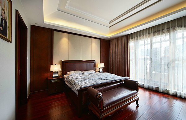 新中式裝修設(shè)計，會舍裝修設(shè)計圖(八)