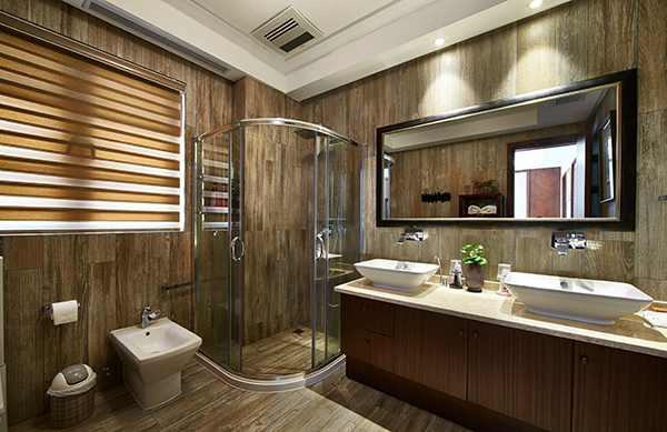 新中式裝修設(shè)計，會舍裝修設(shè)計圖(八)