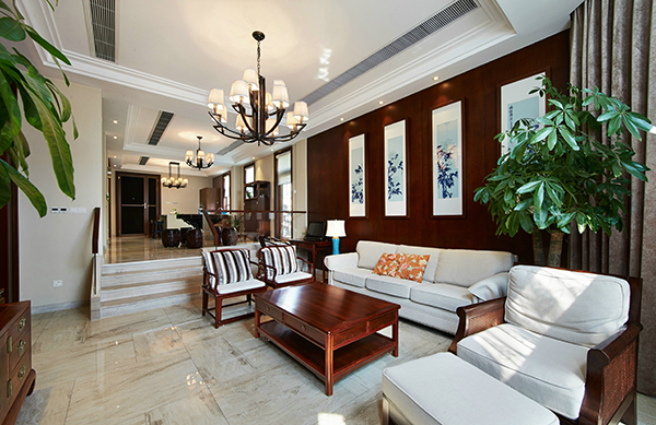 新中式裝修設(shè)計(jì)，會(huì)舍裝修設(shè)計(jì)圖(八)