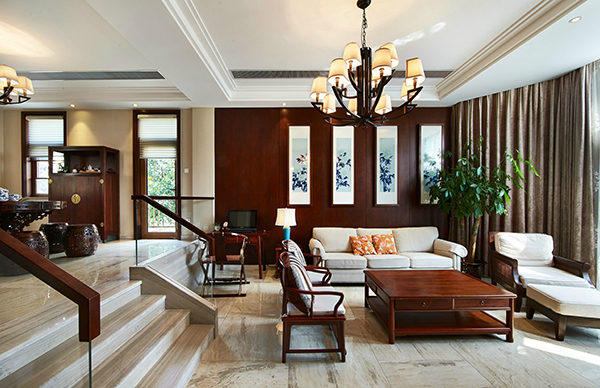 新中式裝修設(shè)計(jì)，會(huì)舍裝修設(shè)計(jì)圖(八)