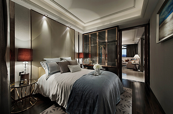 新中式裝修設(shè)計，會舍裝修設(shè)計圖(九)