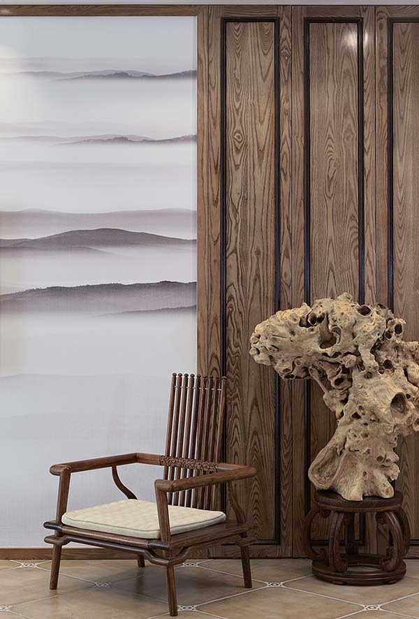 會舍裝修設(shè)計圖，新中式會舍裝修（三）