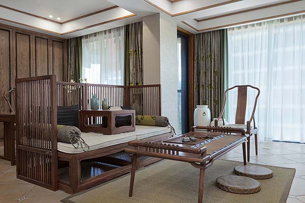 會(huì)舍裝修設(shè)計(jì)圖，新中式會(huì)舍裝修（三）