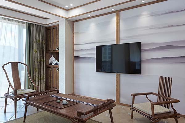 會舍裝修設(shè)計(jì)圖，新中式會舍裝修（三）