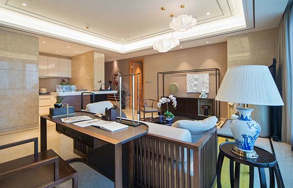 會(huì)舍裝修設(shè)計(jì)圖，新中式會(huì)舍裝修（四）