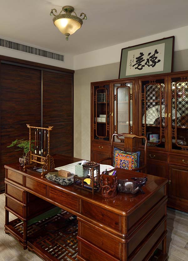 新中式裝修設(shè)計(jì)，裝修設(shè)計(jì)會舍圖(二)