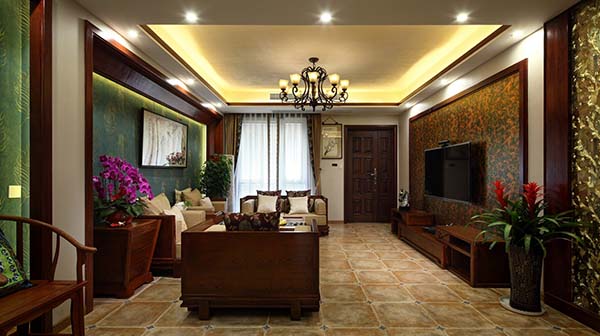 新中式裝修設(shè)計(jì)，裝修設(shè)計(jì)會舍圖(二)