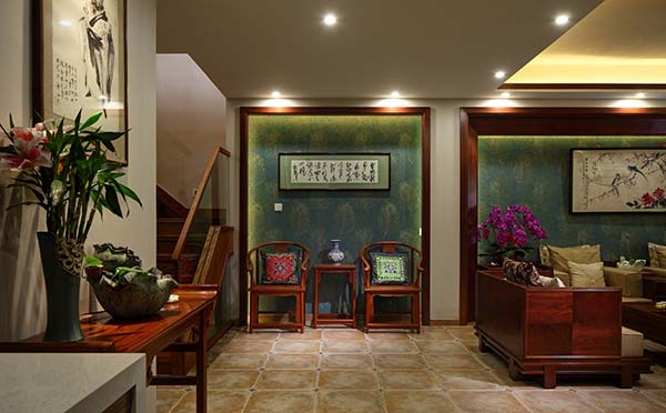 新中式裝修設(shè)計(jì)，裝修設(shè)計(jì)會(huì)舍圖(二)