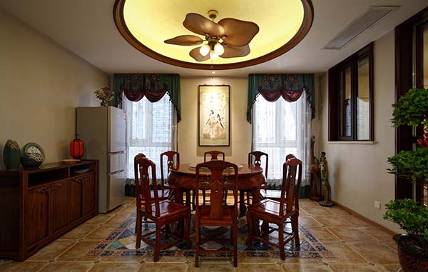 新中式裝修設(shè)計，裝修設(shè)計會舍圖(二)