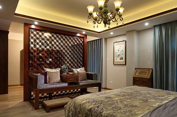 新中式裝修設(shè)計，裝修設(shè)計會舍圖(二)