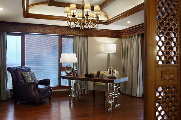 新中式裝修設(shè)計(jì)，裝修設(shè)計(jì)會(huì)舍圖(三)