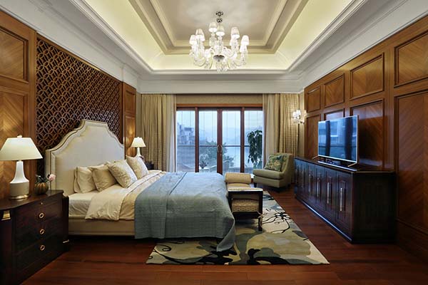 新中式裝修設(shè)計，裝修設(shè)計會舍圖(三)