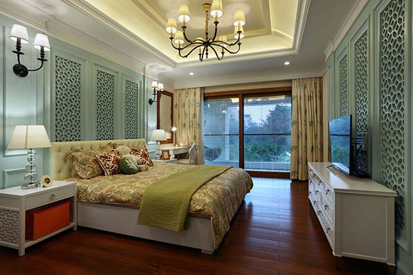 新中式裝修設(shè)計，裝修設(shè)計會舍圖(三)