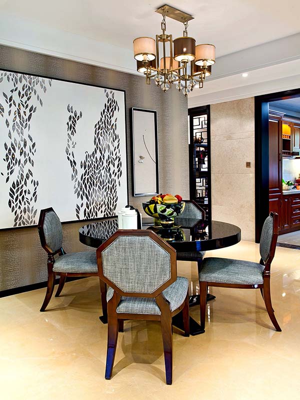 新中式裝修設計，裝修設計會舍圖(五)