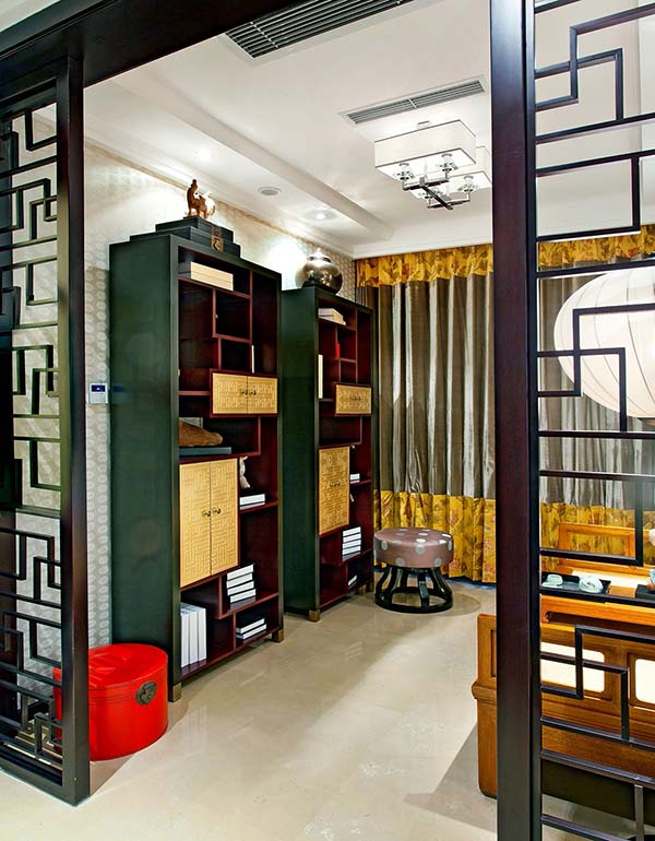 新中式裝修設(shè)計(jì)，裝修設(shè)計(jì)會舍圖(五)