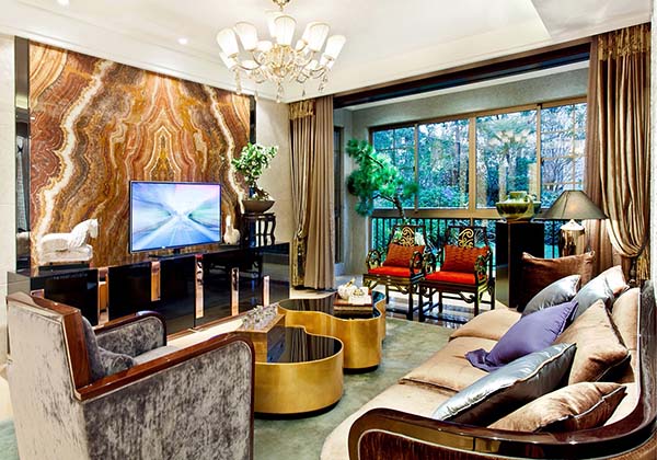 新中式裝修設(shè)計(jì)，裝修設(shè)計(jì)會舍圖(五)