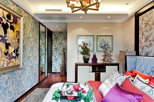 新中式裝修設(shè)計(jì)，裝修設(shè)計(jì)會舍圖(五)