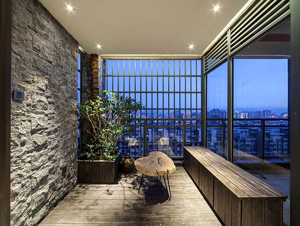 新中式裝修設(shè)計，裝修設(shè)計會舍圖(六)