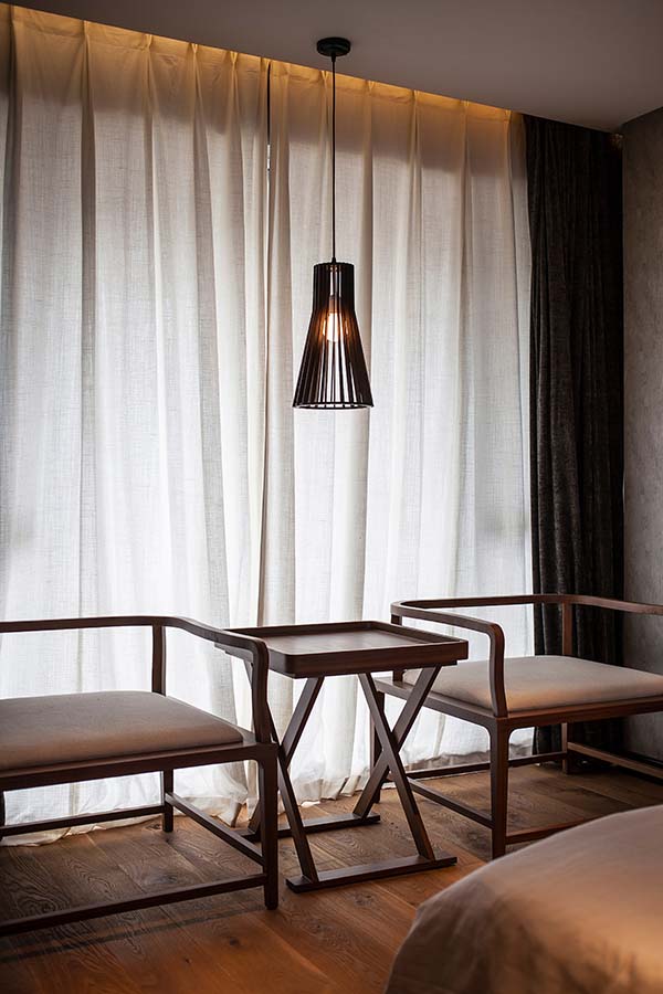 新中式裝修設(shè)計，裝修設(shè)計會舍圖(六)