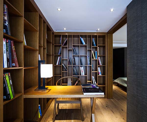 新中式裝修設(shè)計，裝修設(shè)計會舍圖(六)