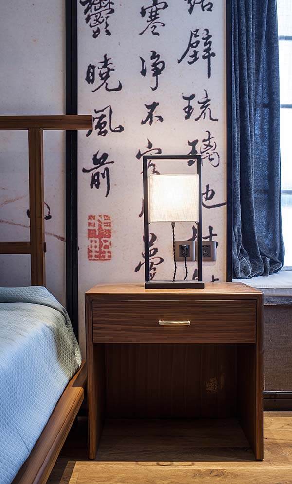 新中式裝修設(shè)計，裝修設(shè)計會舍圖(六)