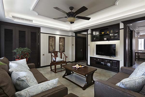 新中式裝修設(shè)計(jì)，裝修設(shè)計(jì)會(huì)舍圖(七)