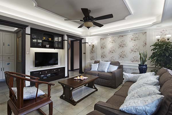 新中式裝修設(shè)計(jì)，裝修設(shè)計(jì)會(huì)舍圖(七)