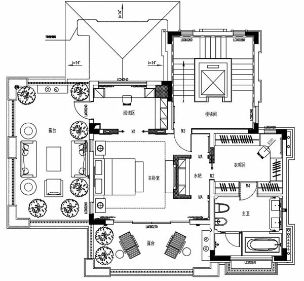 新中式裝修設(shè)計(jì)，裝修設(shè)計(jì)會(huì)舍圖(八)