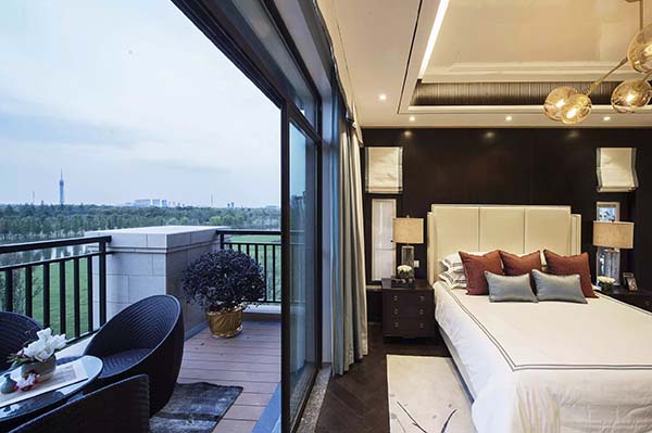 新中式裝修設計，裝修設計會舍圖(八)