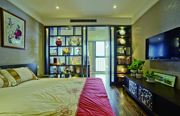 會舍荷塘月色風(fēng)格的裝修設(shè)計，新中式裝修設(shè)計