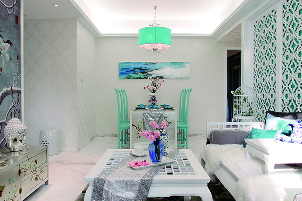 新中式裝修設(shè)計，沁蘭風(fēng)格