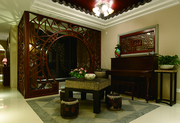 新中式會舍裝修設(shè)計，古韻悠揚的風(fēng)格
