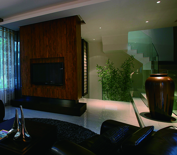 融匯山水風(fēng)光的會舍新中式裝修設(shè)計