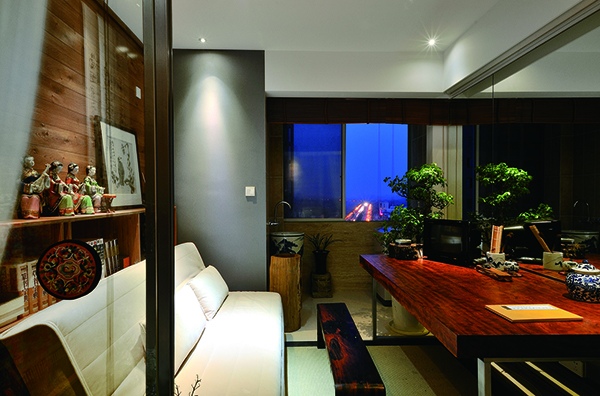 寫意東方，新中式會(huì)舍裝修設(shè)計(jì)